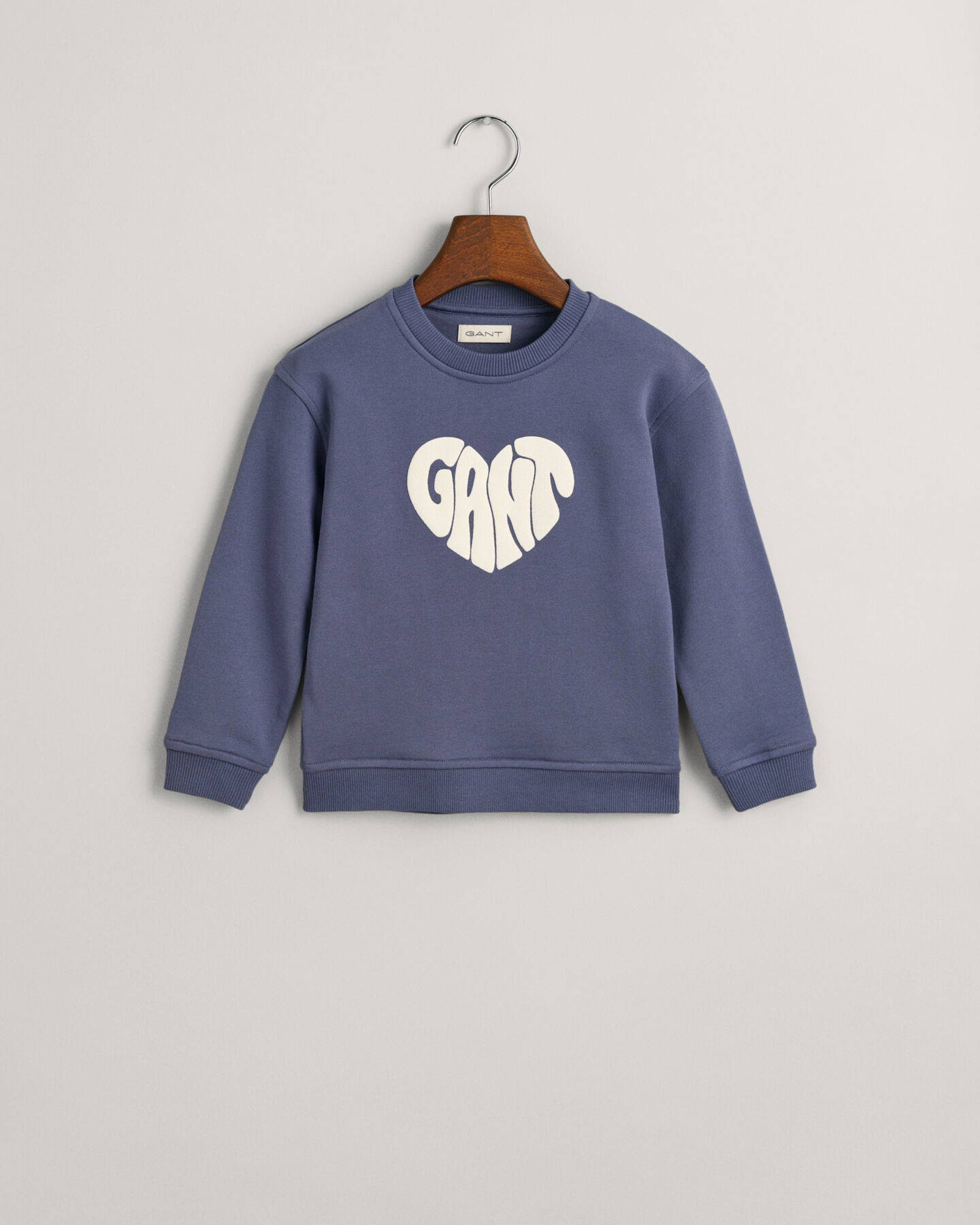 Girls Heart Graphic Rundhals-Sweatshirt