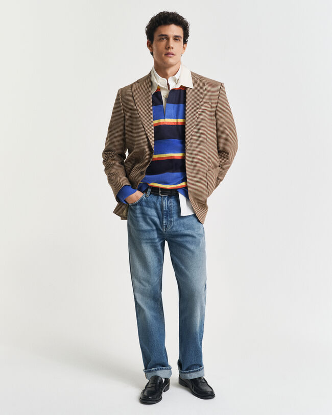 Heavy Rugger mit bunten Streifen