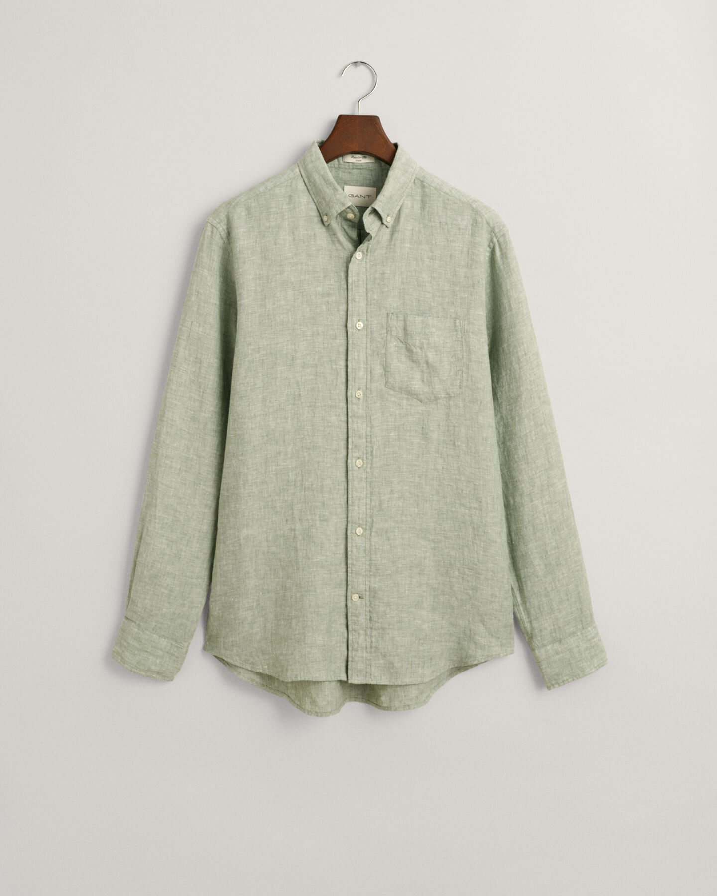 Regular Fit Leinen Hemd