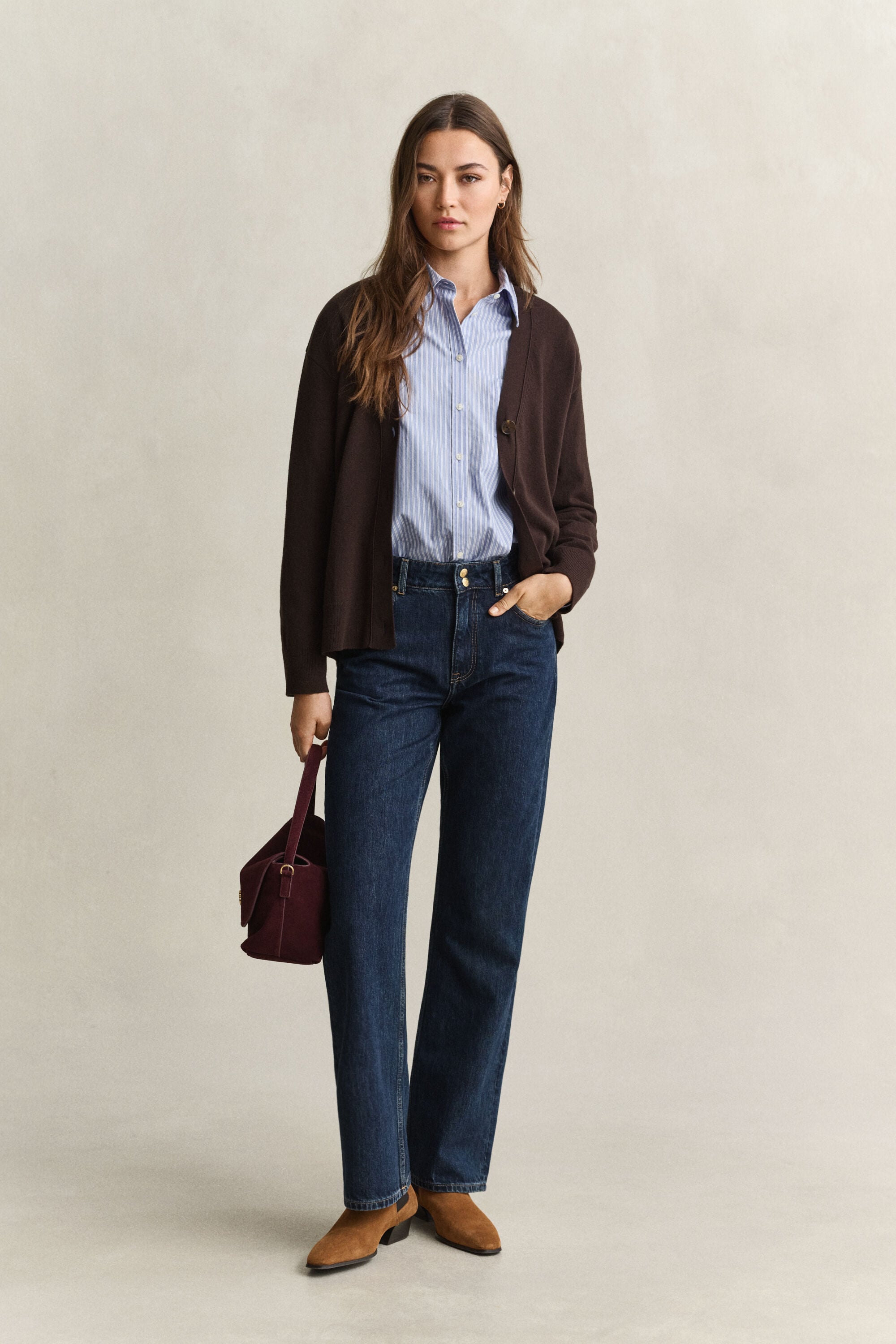 Superfine Lambswool Strickjacke