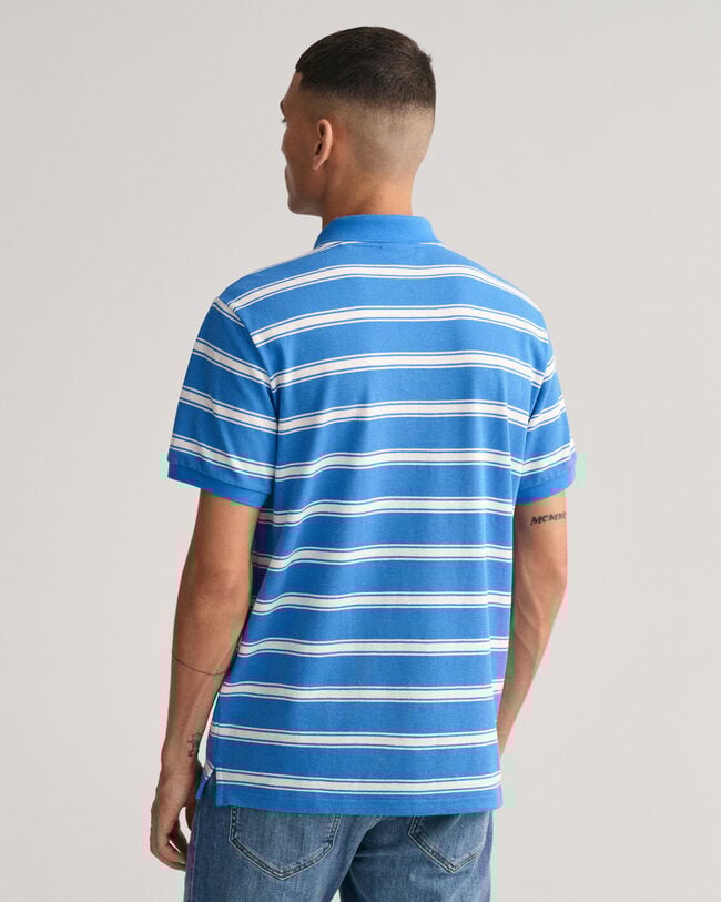Poloshirt mit Streifen
