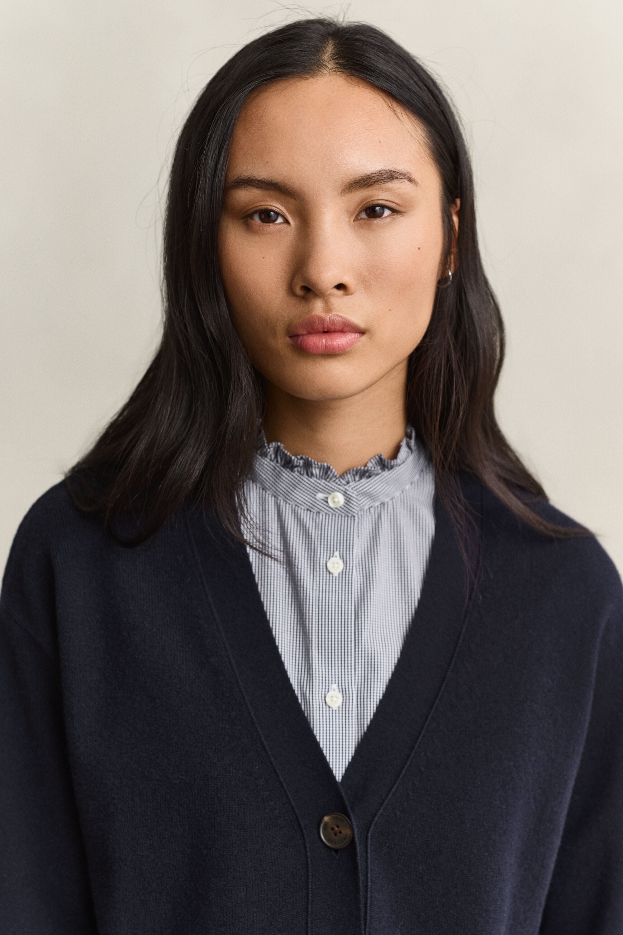 Superfine Lambswool Strickjacke
