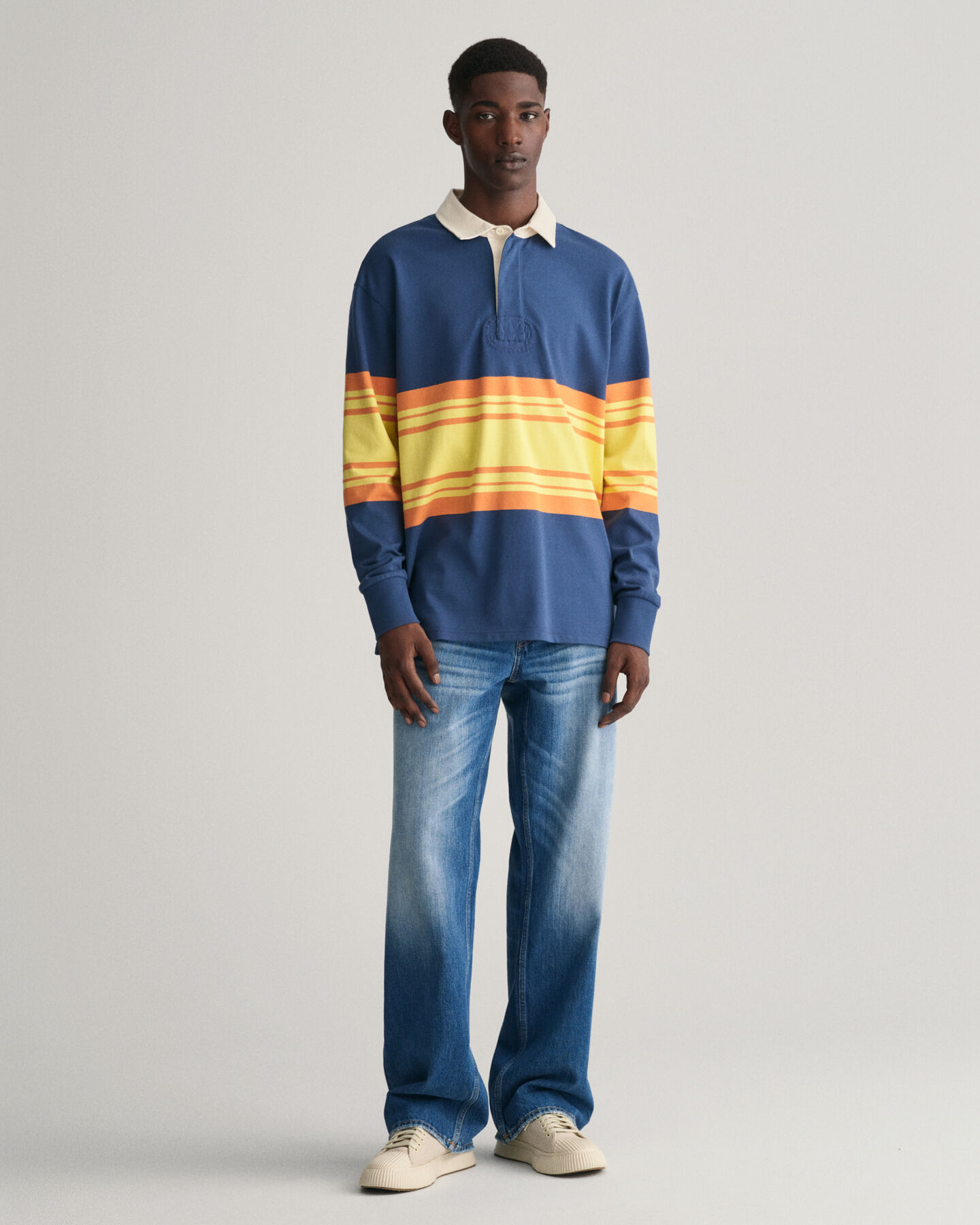 Loose Fit Jeans mit Vintage-Waschung