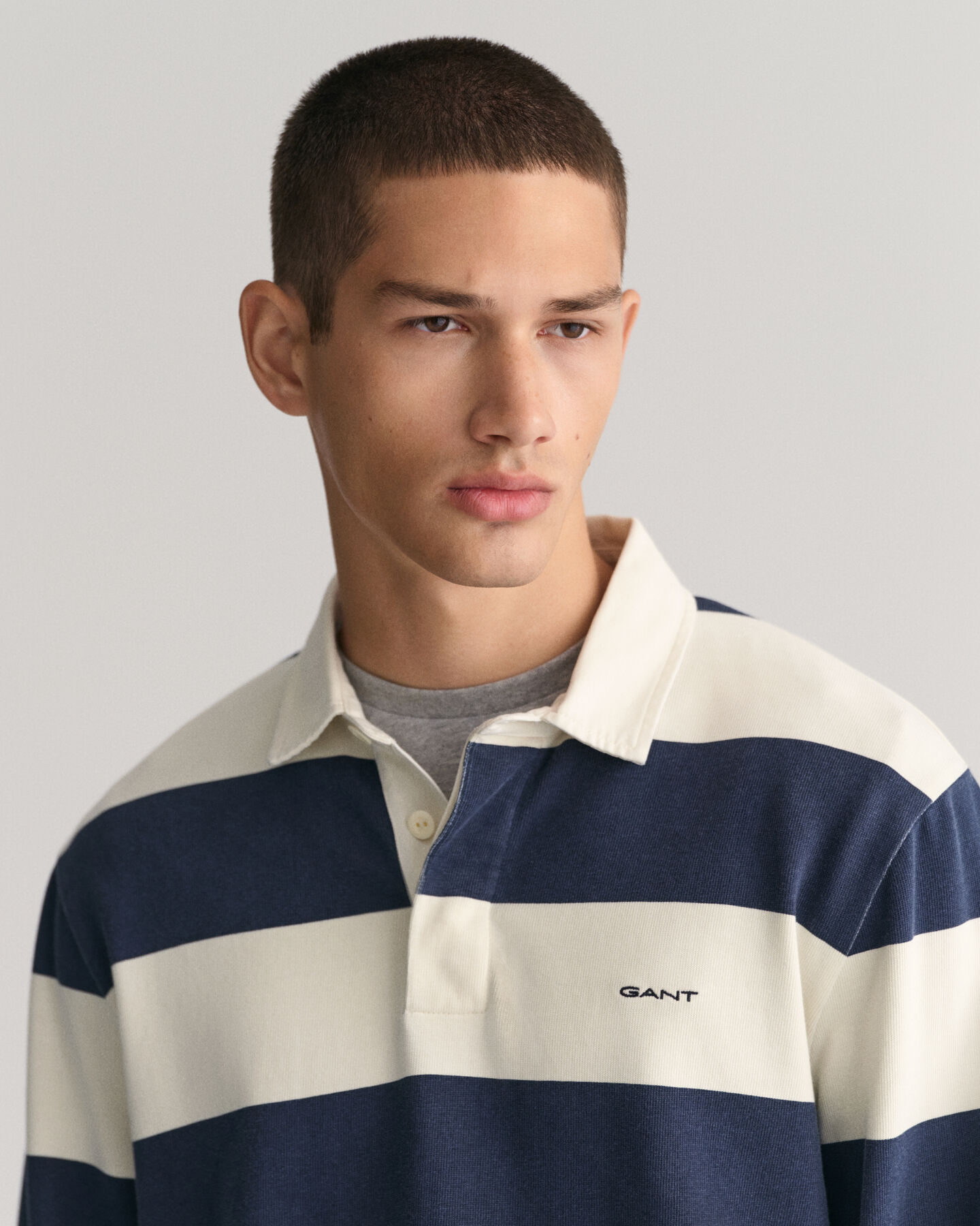 Heavy Rugger mit Blockstreifen