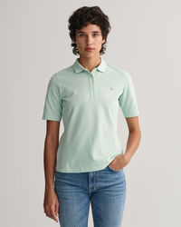 Original Piqu&eacute; Poloshirt mit l&auml;ngerem Arm