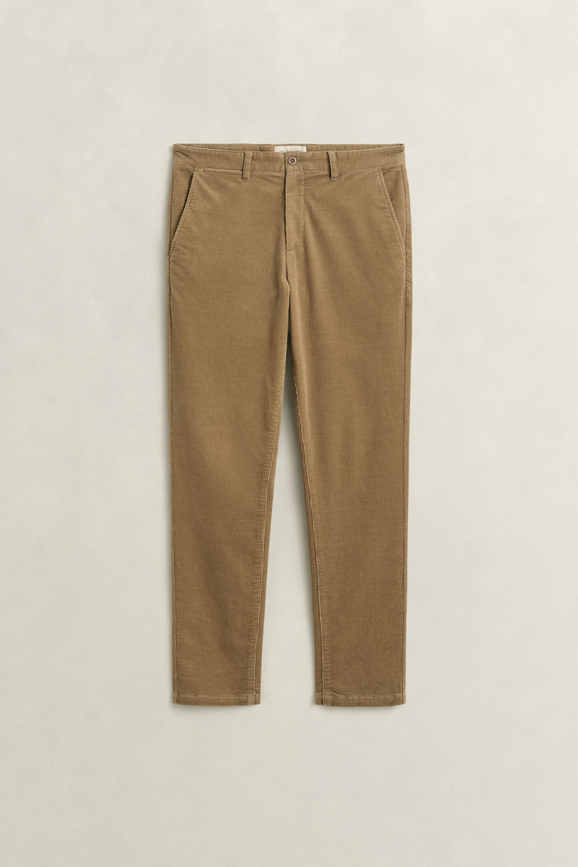 Slim Fit Cord Chinohose