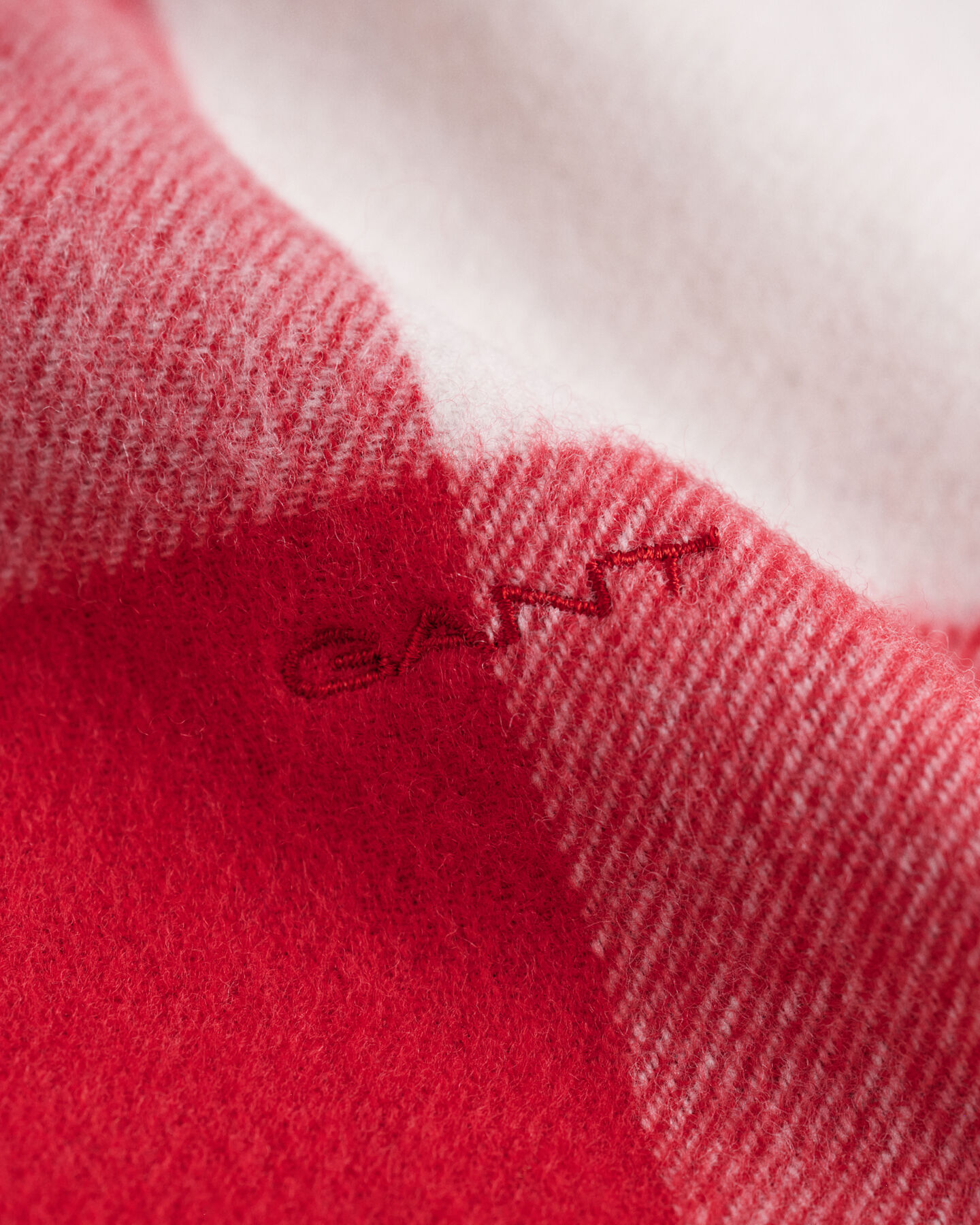 Karierter Schal aus Merinowolle