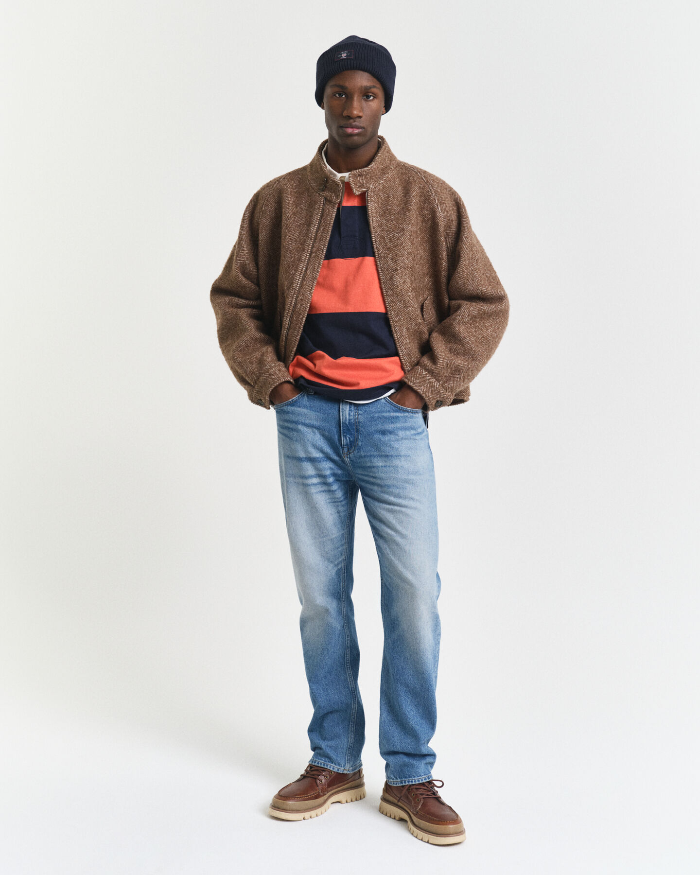 Heavy Rugger mit Blockstreifen