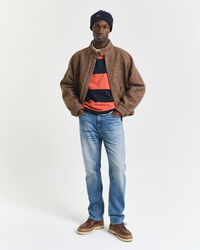 Heavy Rugger mit Blockstreifen