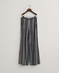 Regular Fit Hose mit weitem Bein und Streifen