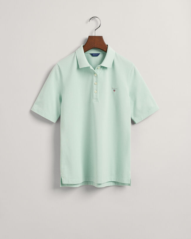Original Piqu&eacute; Poloshirt mit l&auml;ngerem Arm