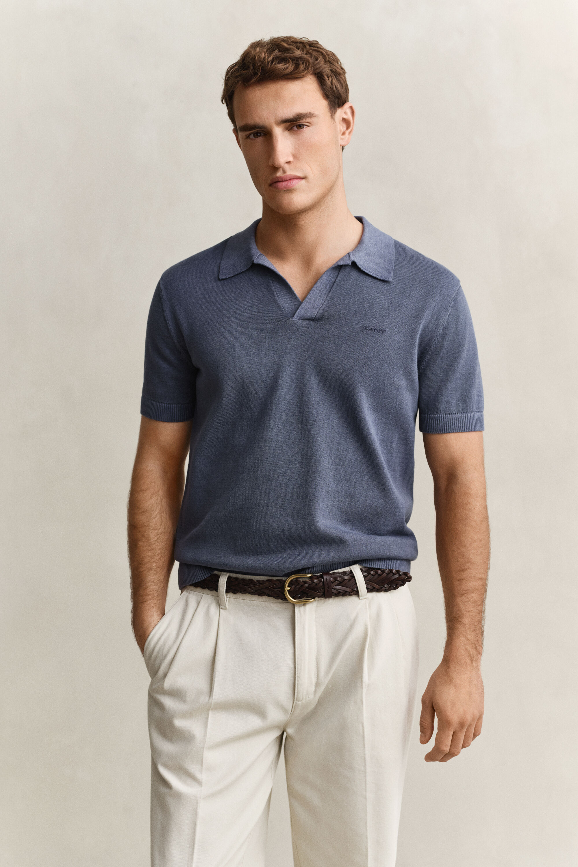 Sunfaded Polopullover