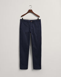 Hallden Slim Fit Twill Chinohose