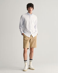 Relaxed Fit Twill Shorts