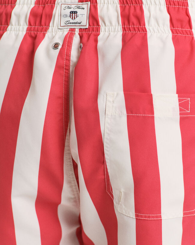 Badeshorts mit Blockstreifen