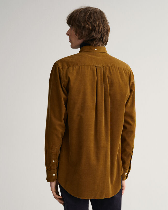 Regular Fit Cordhemd