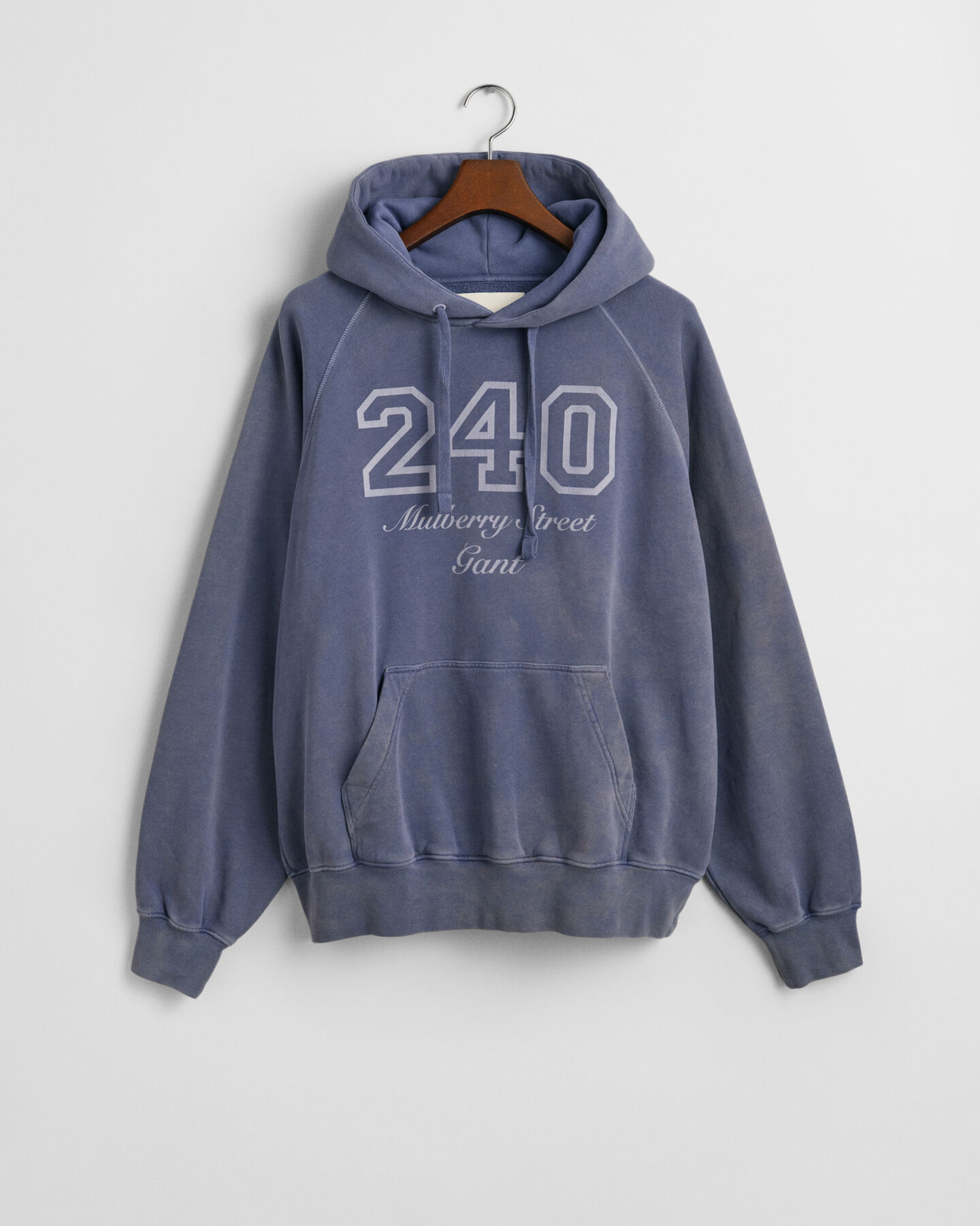 Hoodie mit Vintage-Waschung