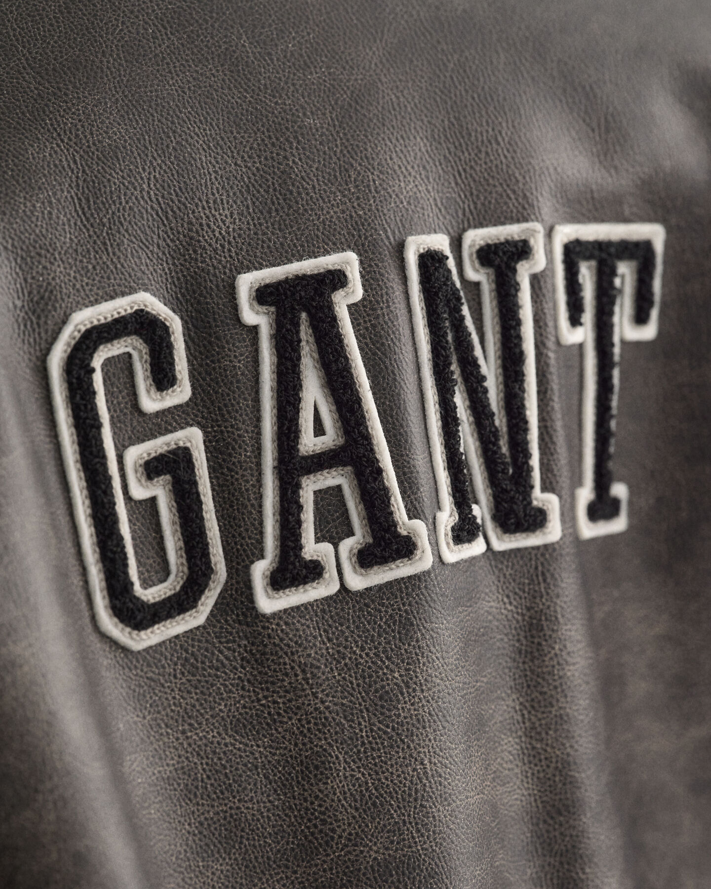 GANT Varsity Jacket aus Leder