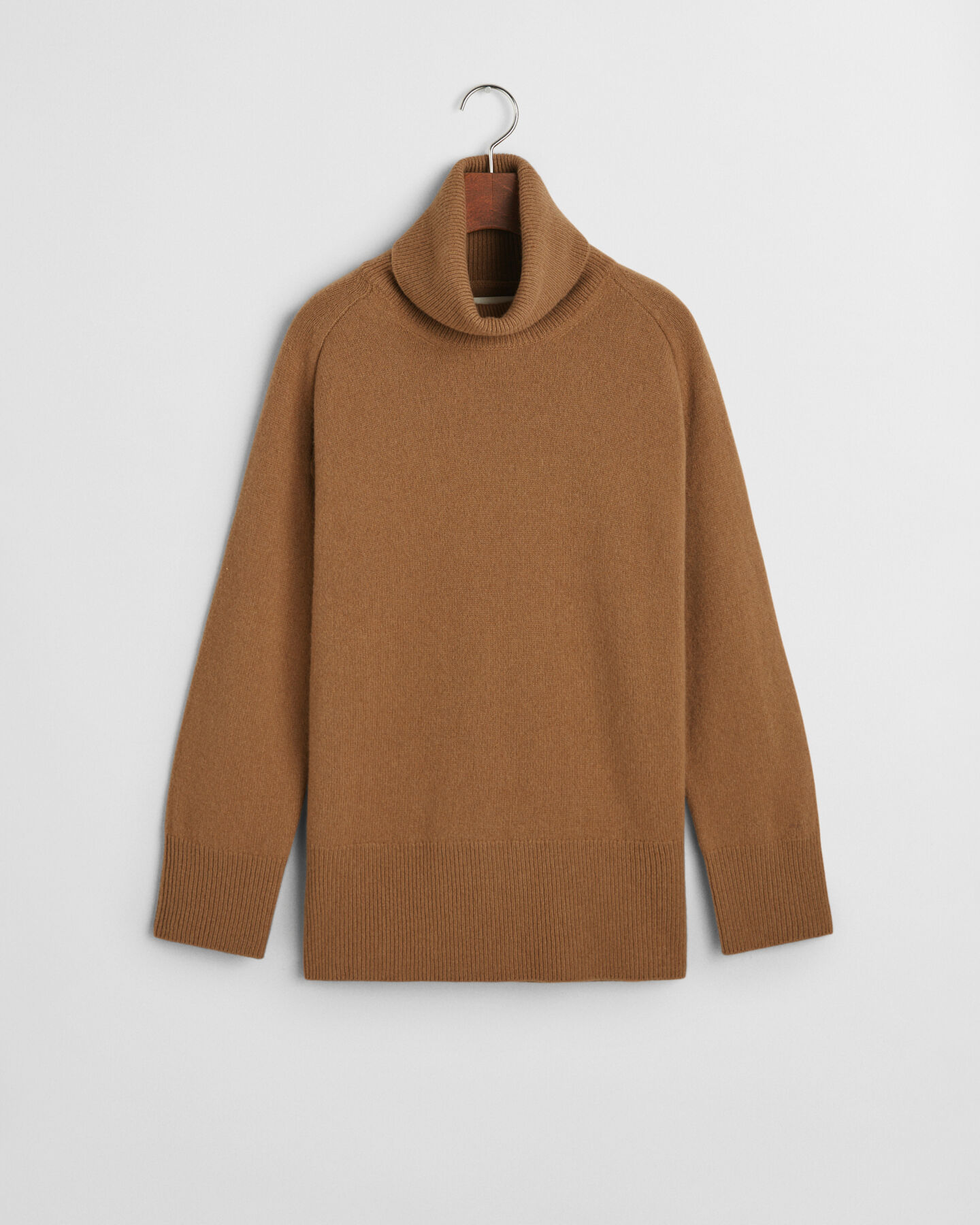 Herringbone Rollkragenpullover mit Detail