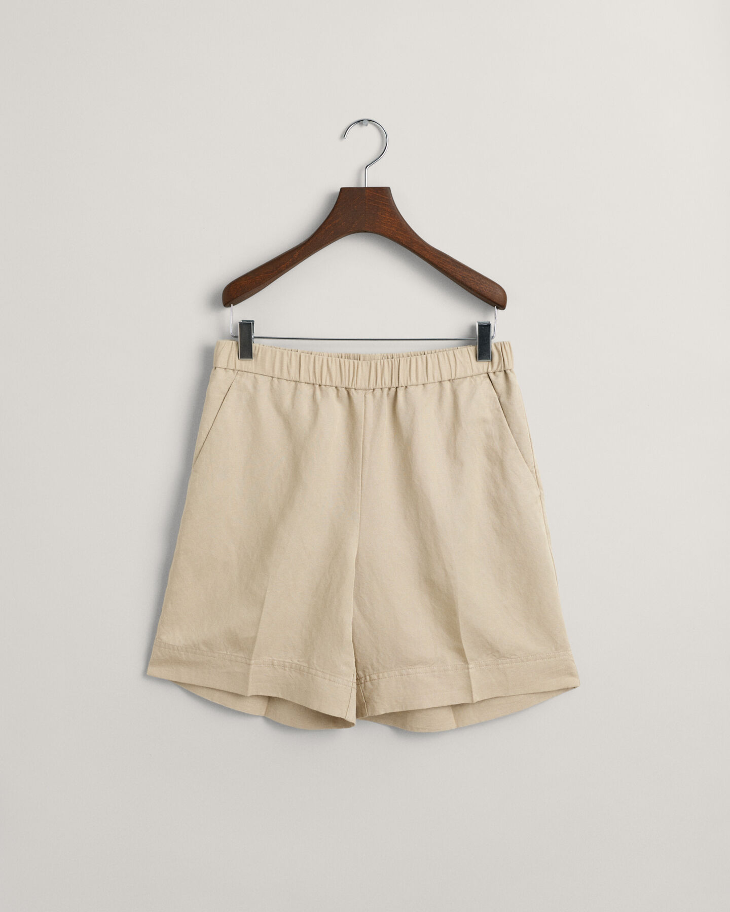 Relaxed Fit Leinenmix Pull-On Shorts