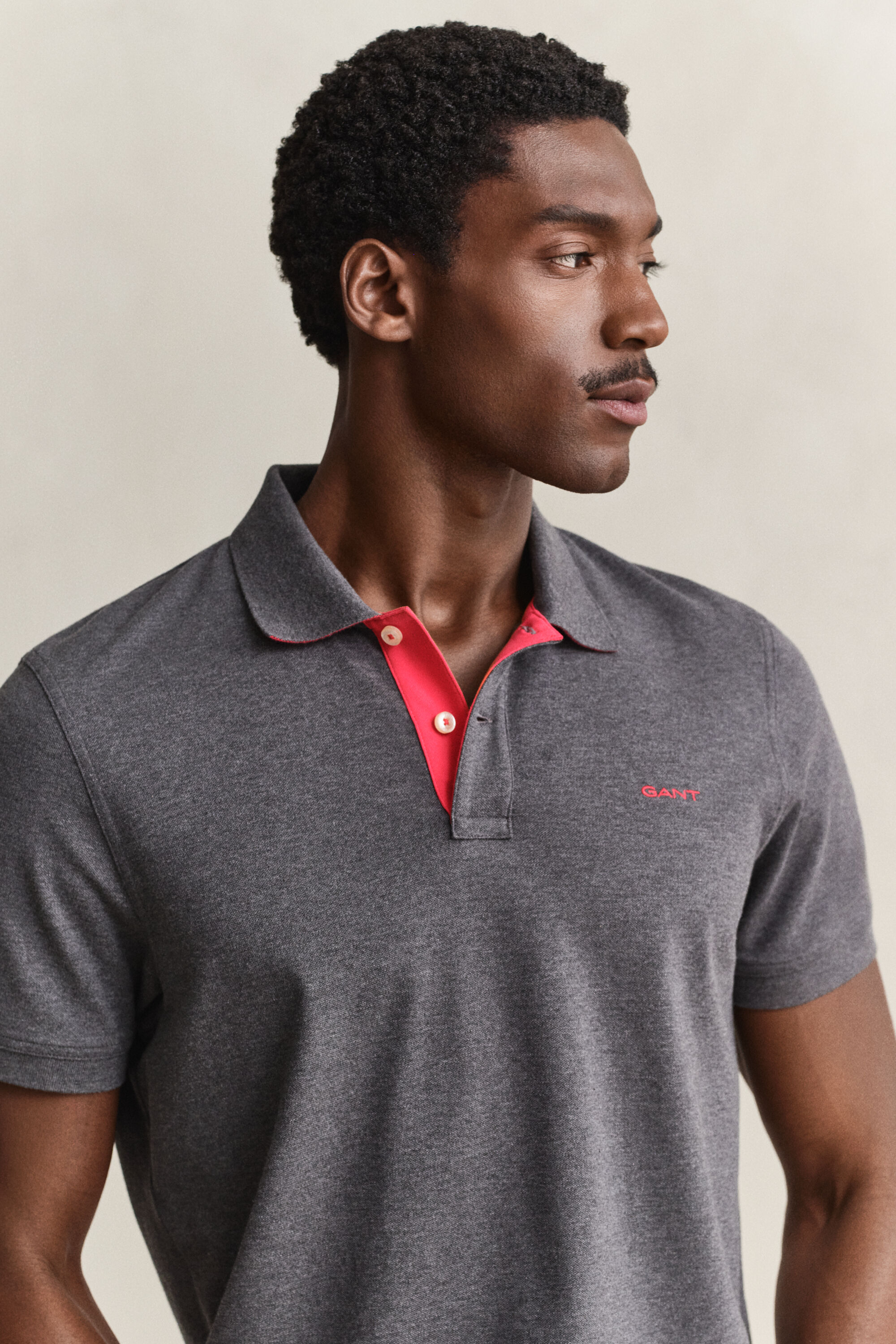 Kontrast Piqué Poloshirt