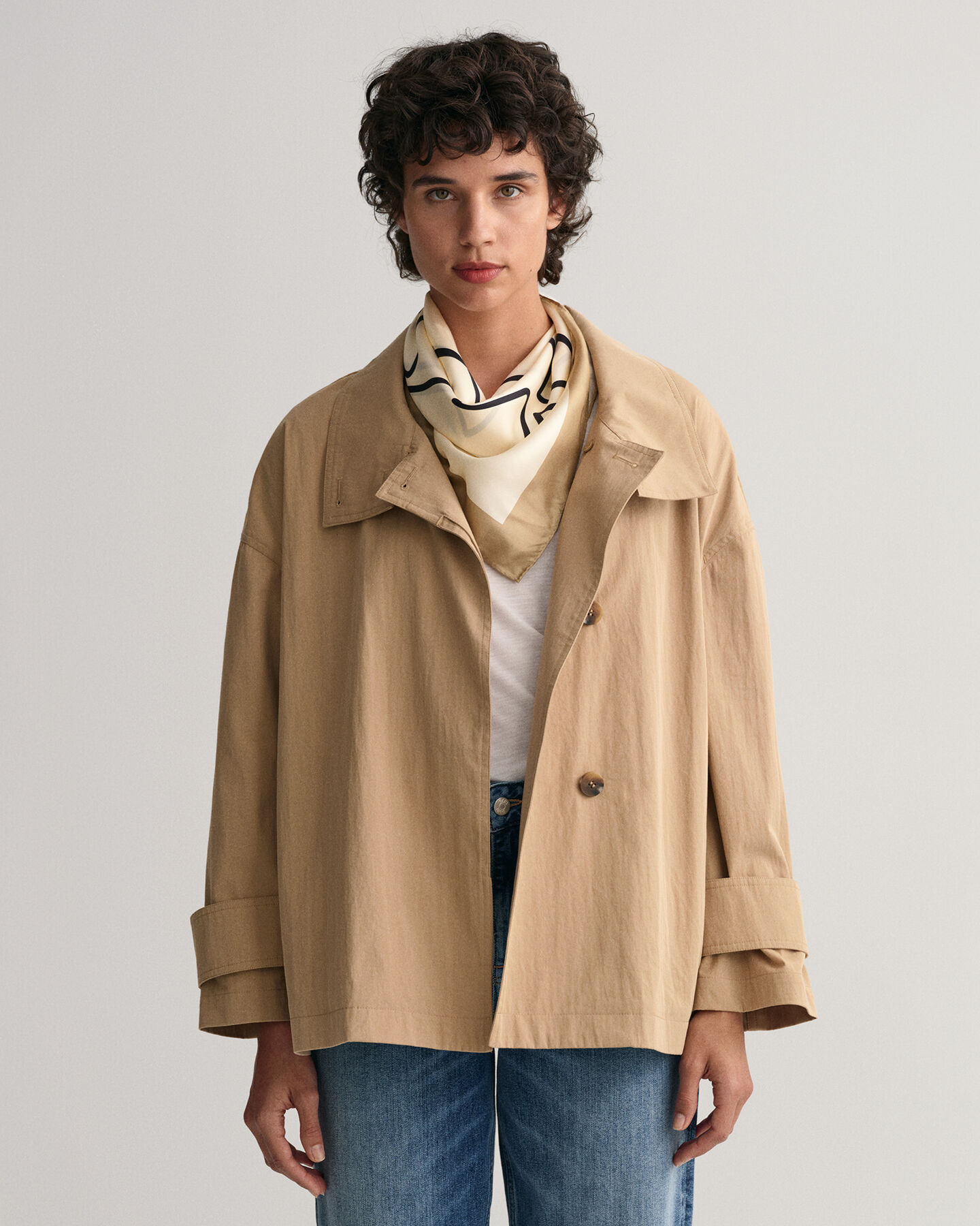 Ungef&uuml;tterte Baumwolljacke