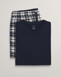 Flanellpyjama mit T-Shirt & Hose in Geschenkbox