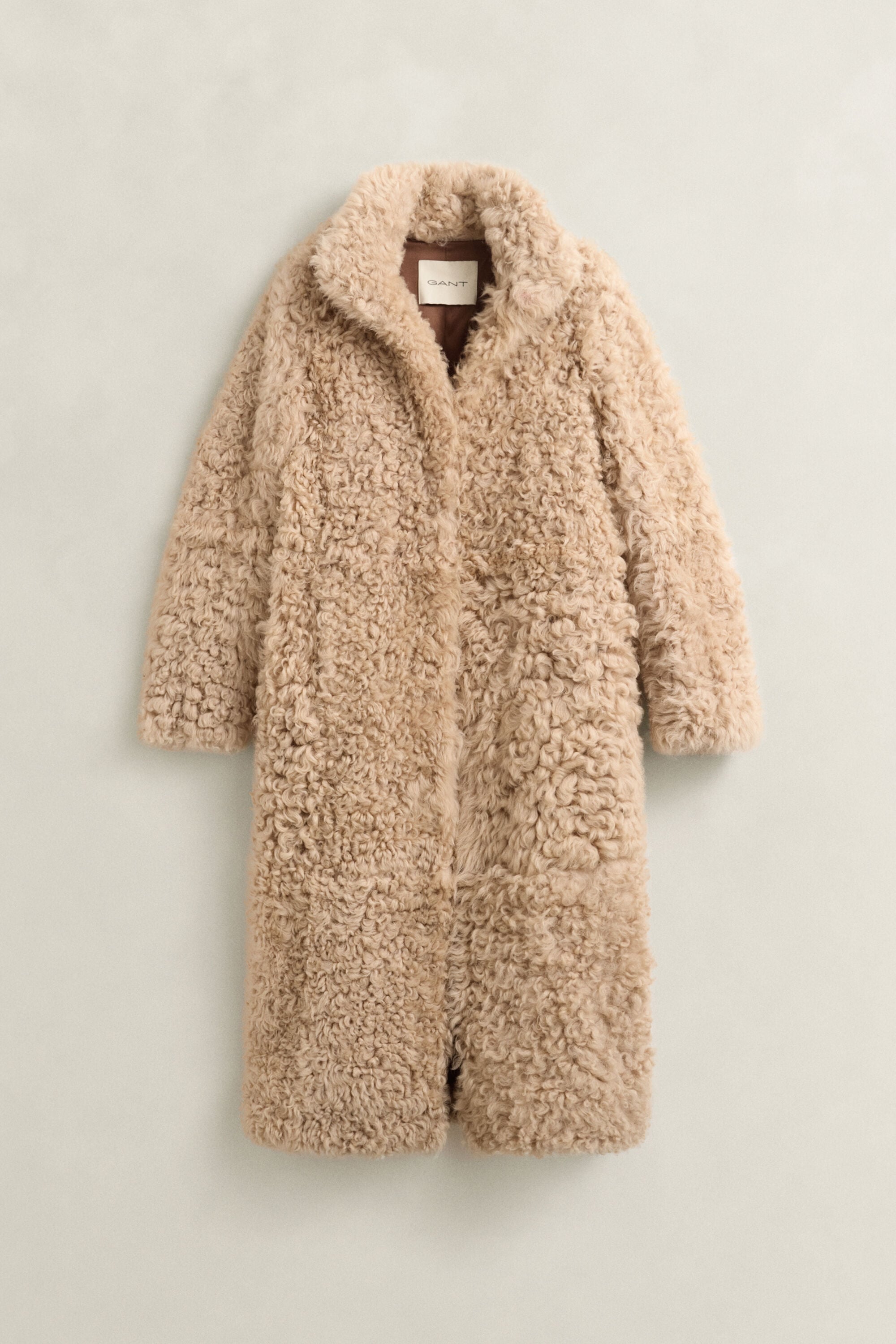 Shearling-Mantel
