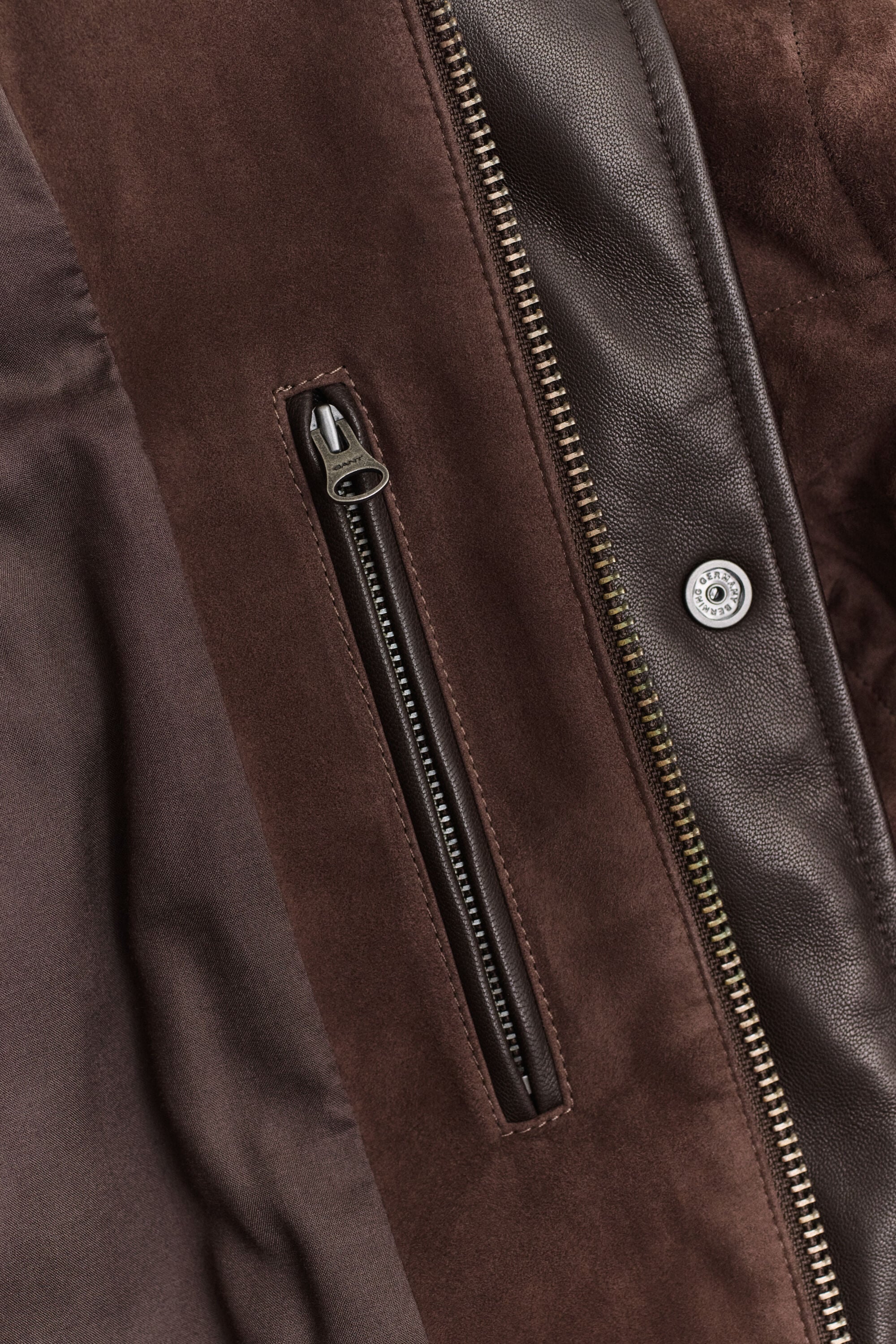 Quilted Suede Jacket