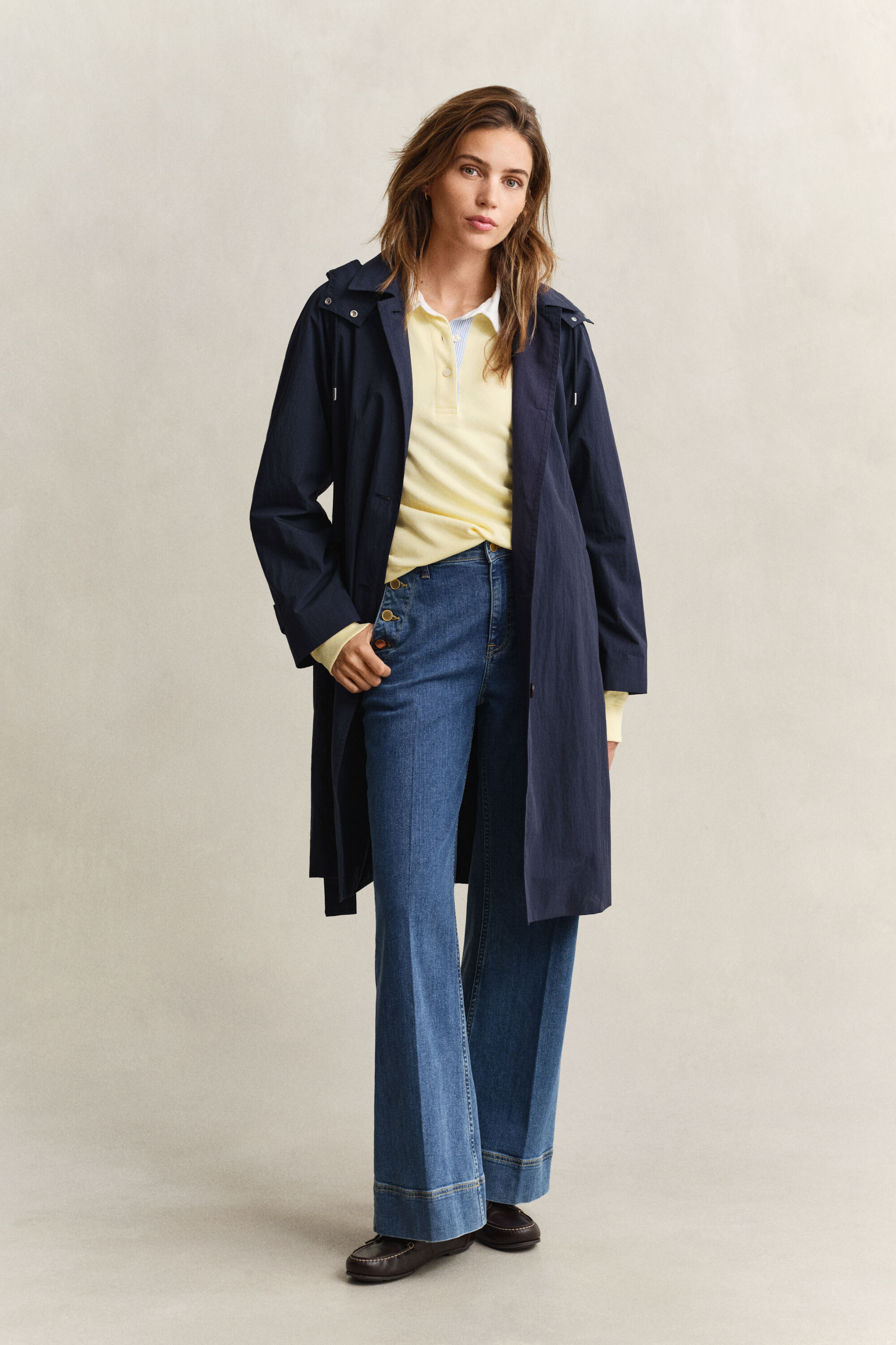 Belted Wind Coat