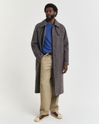 Klassischer Rundhalspullover aus Baumwolle