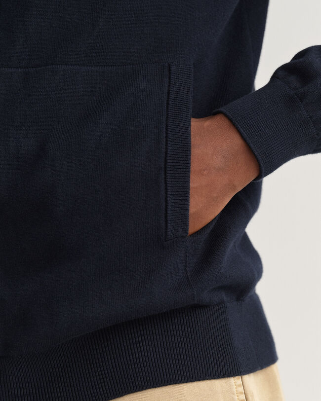 Classic Strickjacke aus Baumwolle mit Reißverschluss