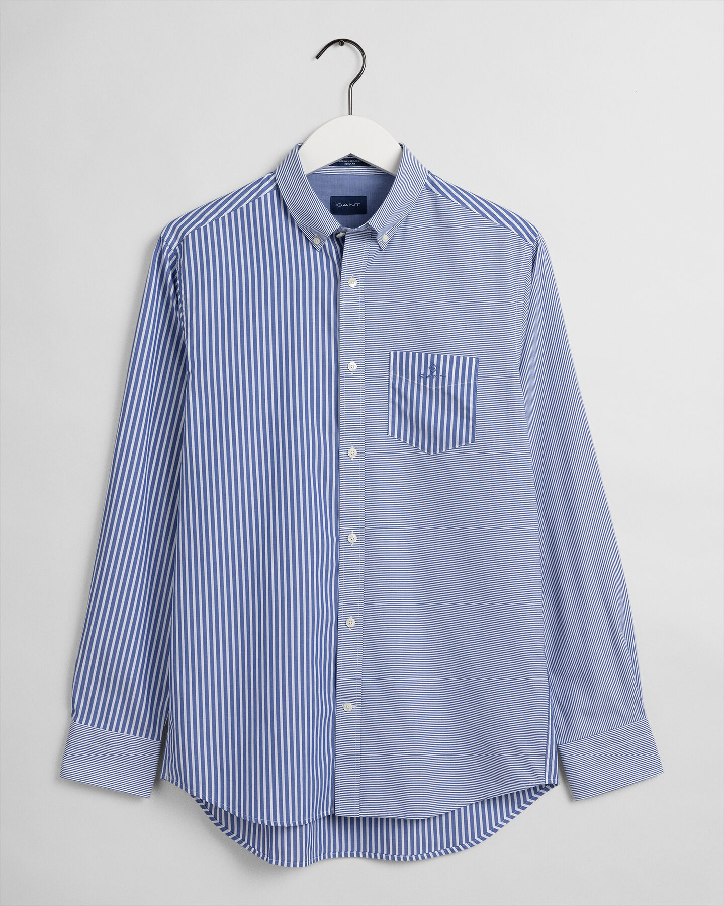 Regular Fit Hemd mit verschiedenen Eins&auml;tzen