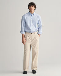 Relaxed Fit Peached Cotton Chinohose