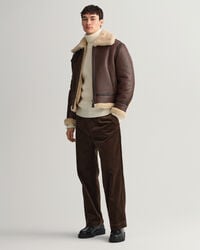Shearling-Jacke