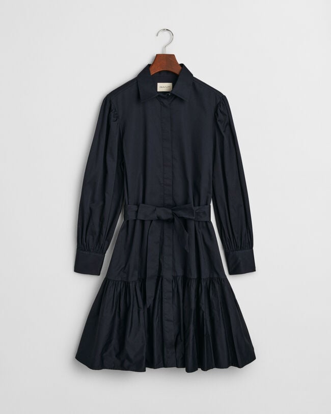 Kleid aus Baumwoll-Satin