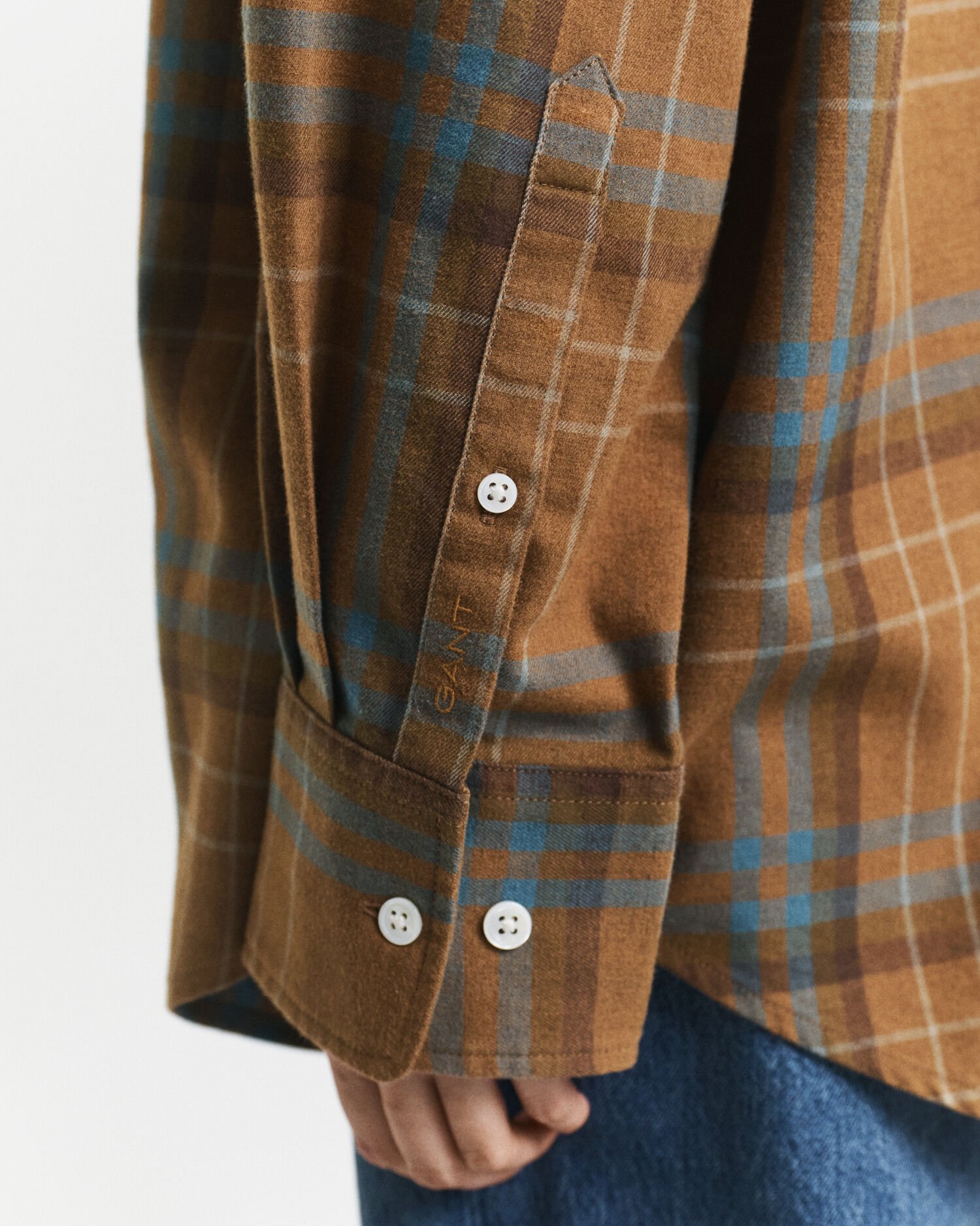 Camicia a quadri oversize