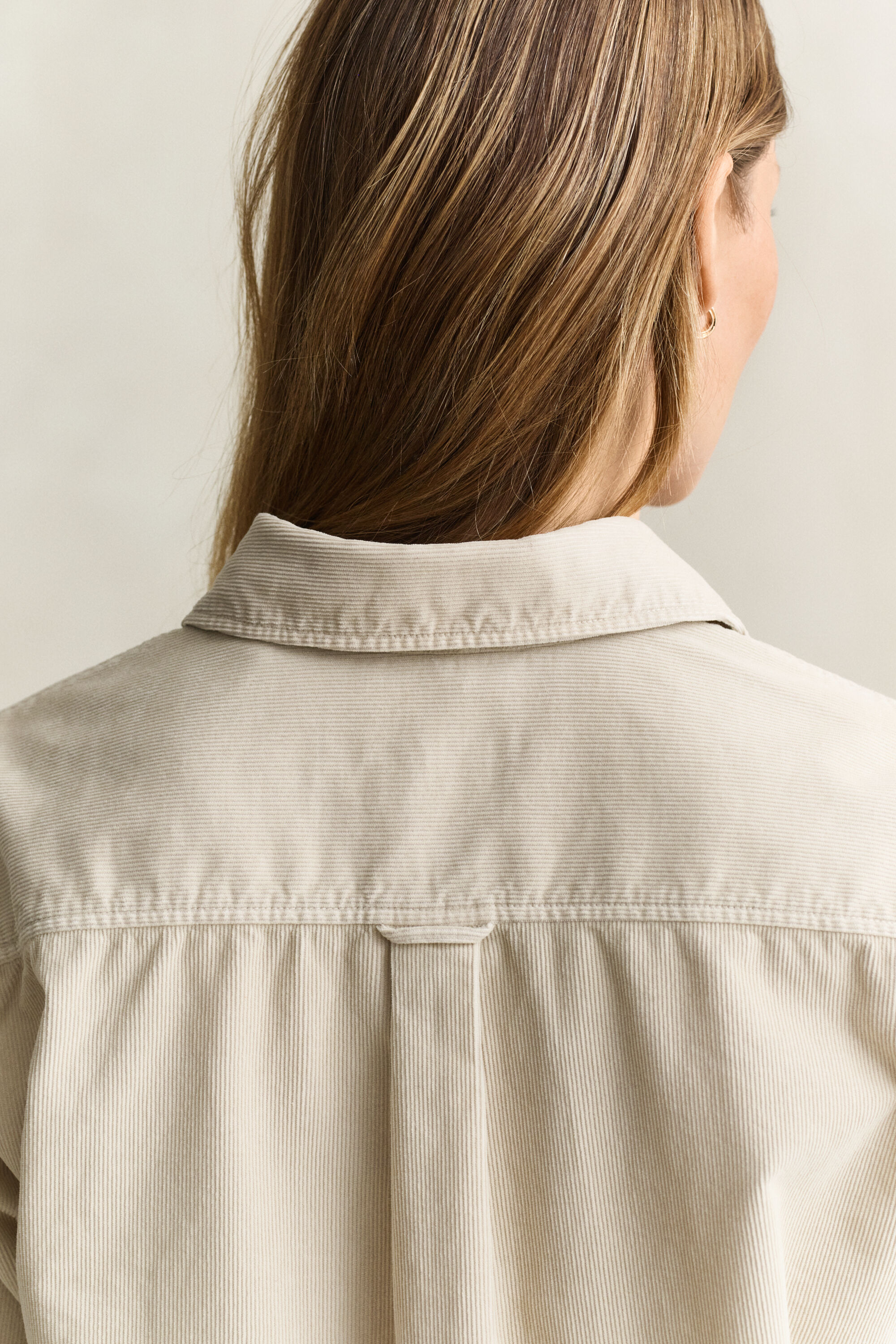 Camicia in velluto a coste relaxed