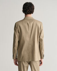 Baumwoll Leinen Anzugsakko