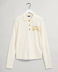 Crown Piqu&eacute; Poloshirt mit Stickerei