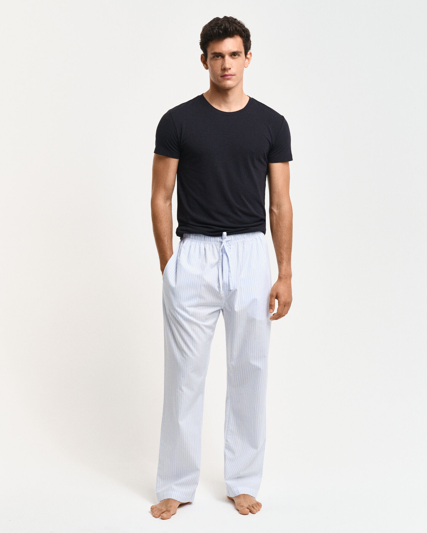 Gestreifte Pyjamahose