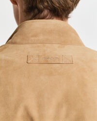 Harrington Jacke aus Veloursleder