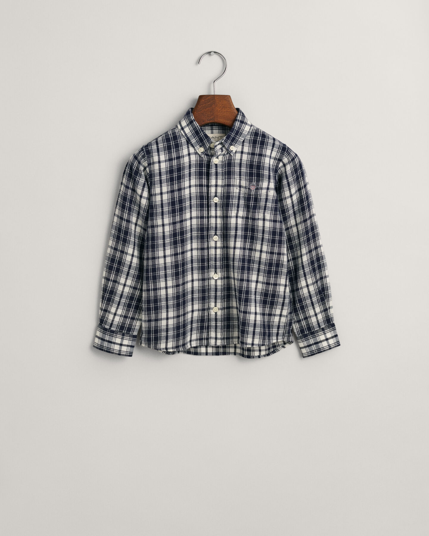 Kids Regular Fit Flanellhemd mit Karomuster