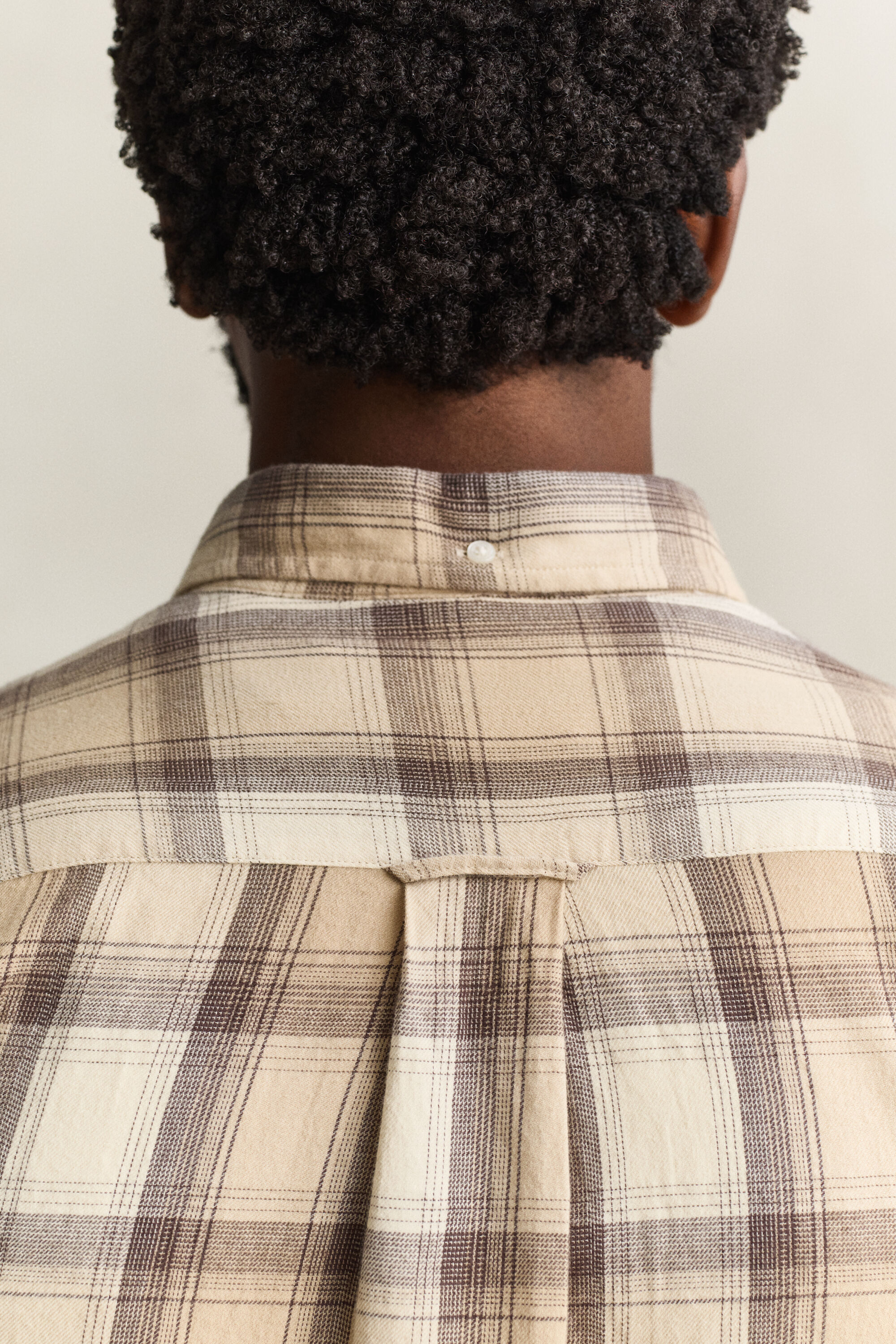 Checked Windblown Flannel Shirt