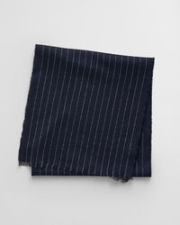 Pinstripe Schal aus extrafeiner Merinowolle