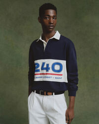 Graphic Heavy Rugger mit Blockstreifen