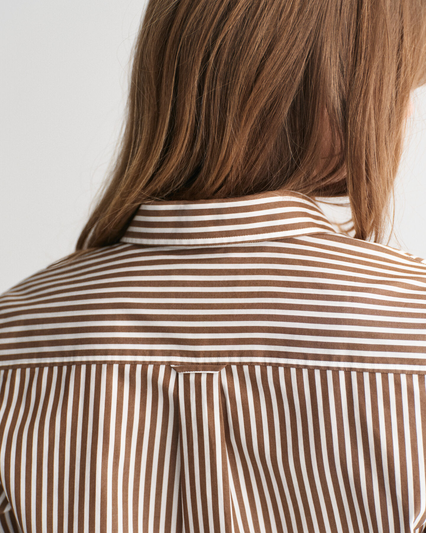 Regular Fit Classic Popeline Hemd mit Streifen