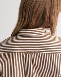 Regular Fit Classic Popeline Hemd mit Streifen