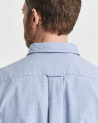 Regular Fit Melange Flanellhemd