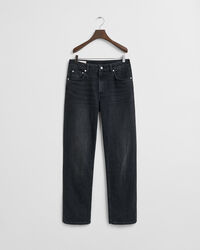 Stretch-Jeans mit geradem Bein